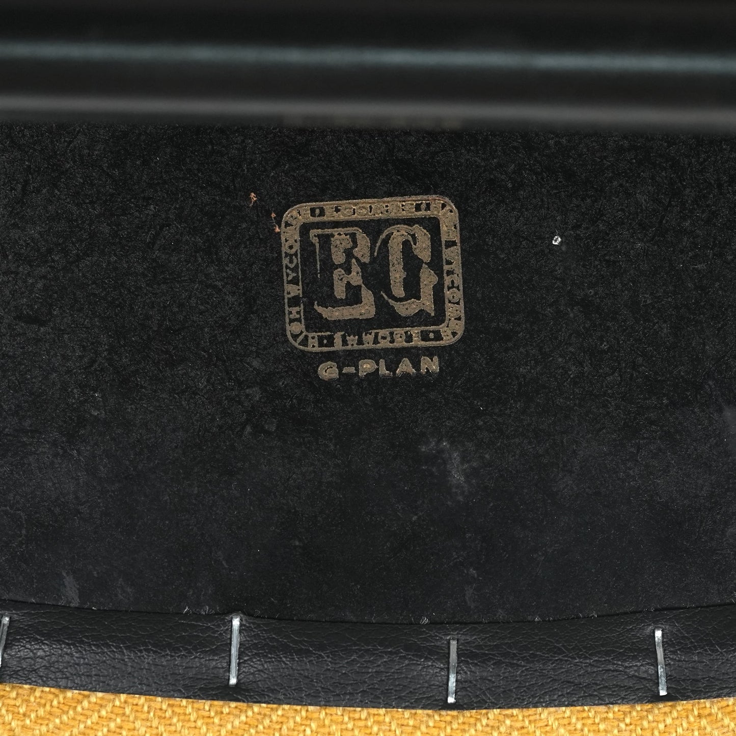 【G-PLAN】Tola&Black ダイニングチェア【張替済】