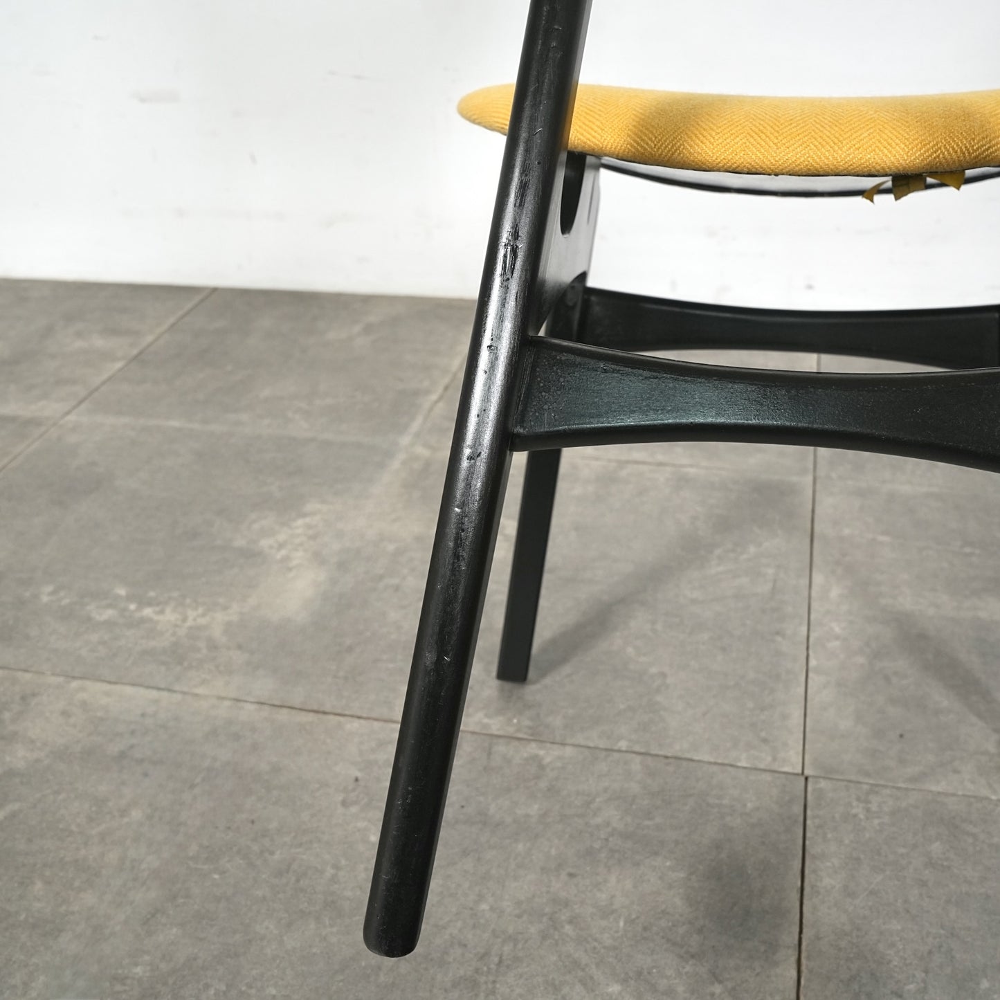 【G-PLAN】Tola&Black ダイニングチェア【張替済】