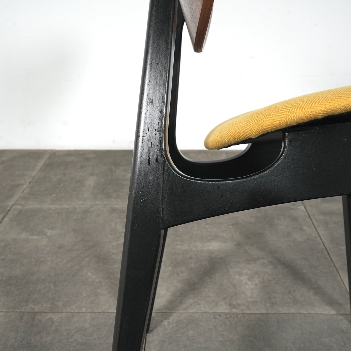 【G-PLAN】Tola&Black ダイニングチェア【張替済】