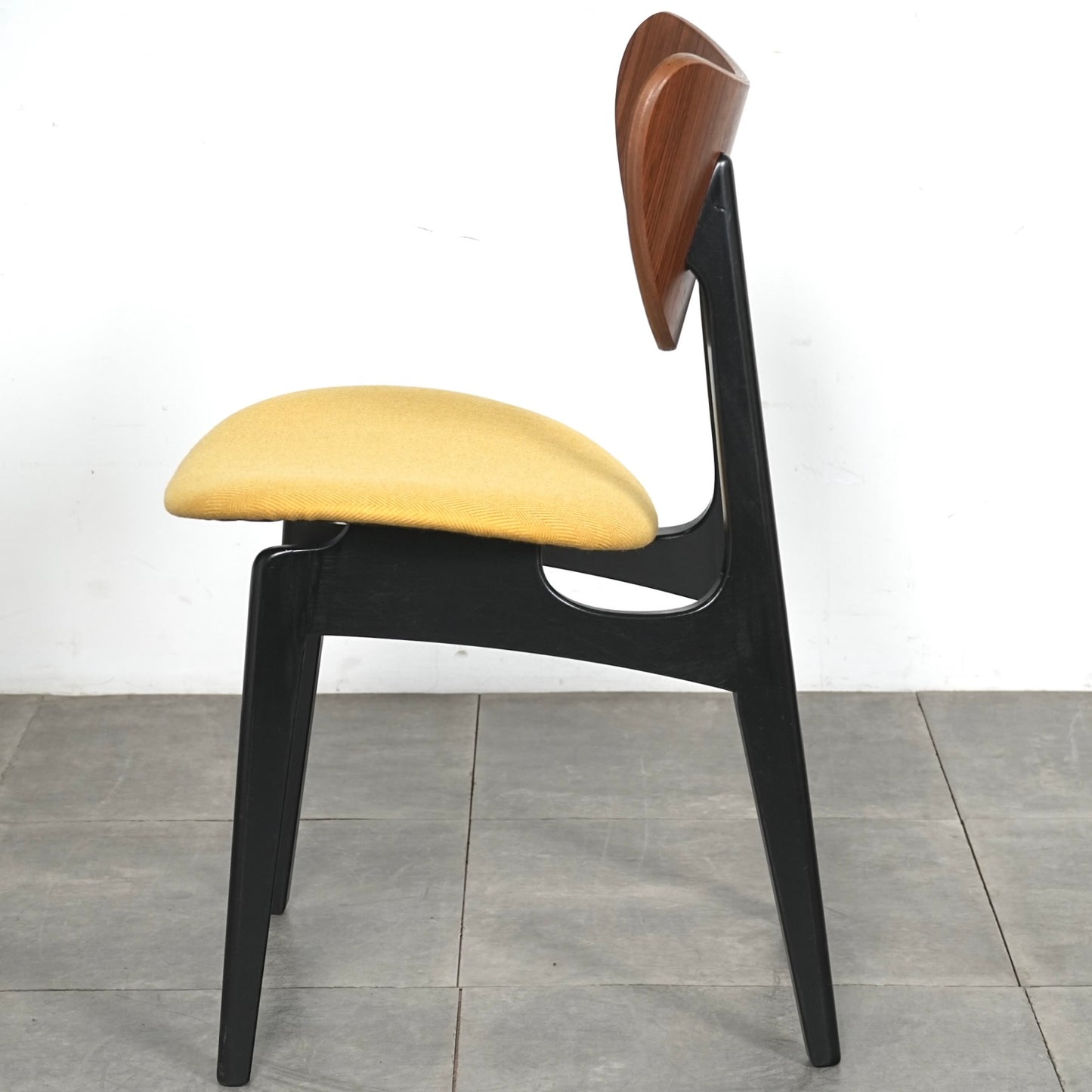 【G-PLAN】Tola&Black ダイニングチェア【張替済】