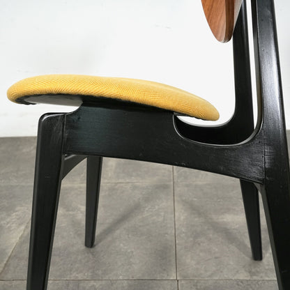 【G-PLAN】Tola&Black ダイニングチェア【張替済】