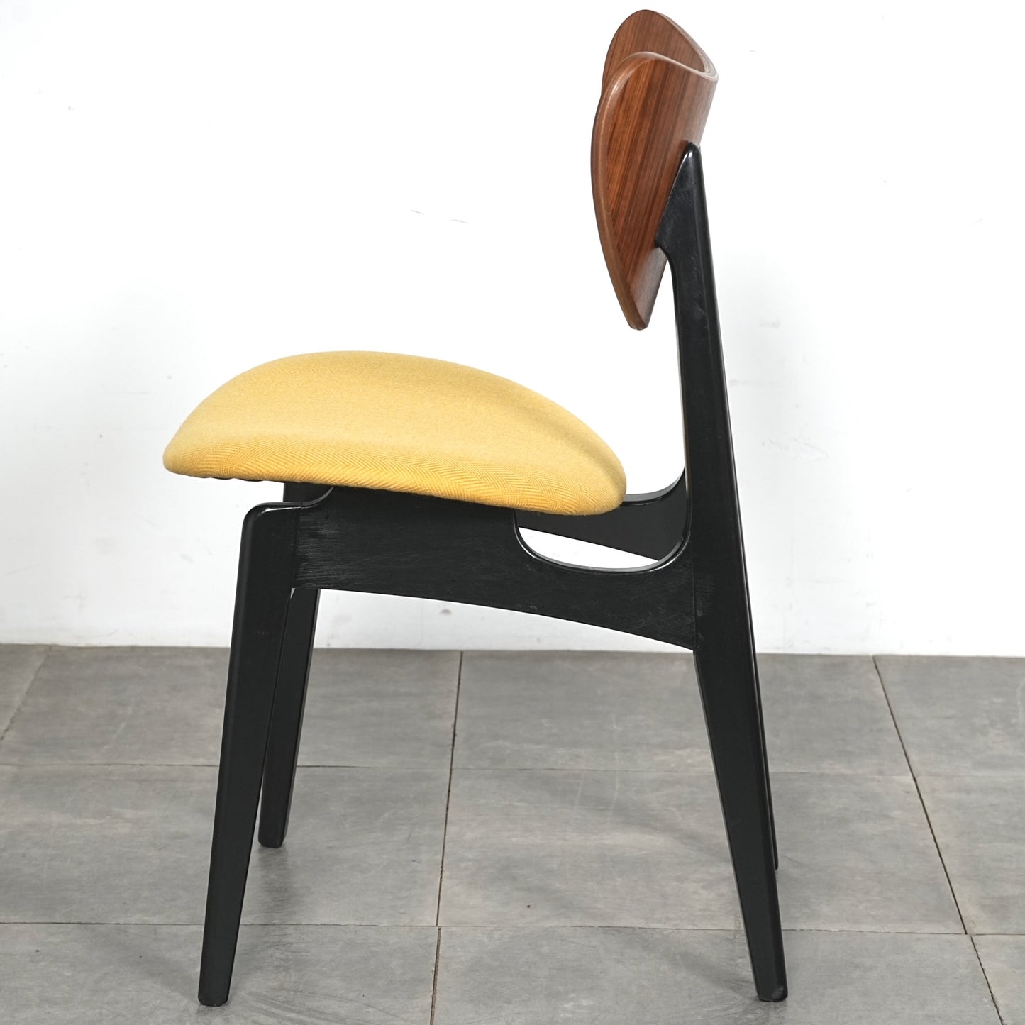 【G-PLAN】Tola&Black ダイニングチェア【張替済】