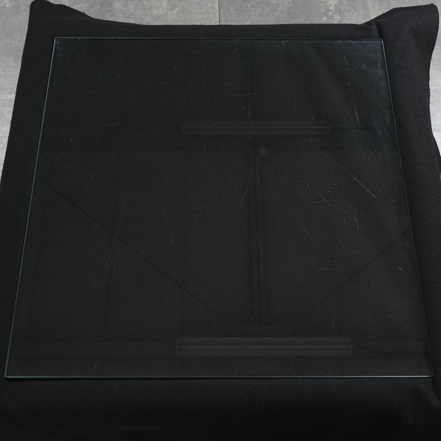 イギリスヴィンテージ ガラストップ ローテーブル