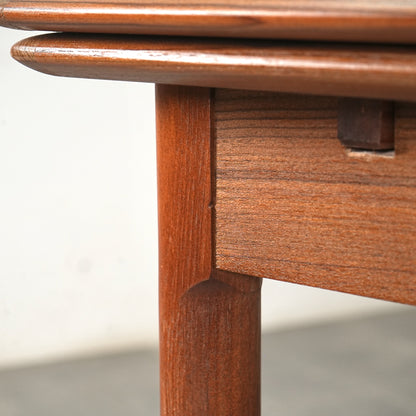 デンマークヴィンテージ ドローリーフ テーブル