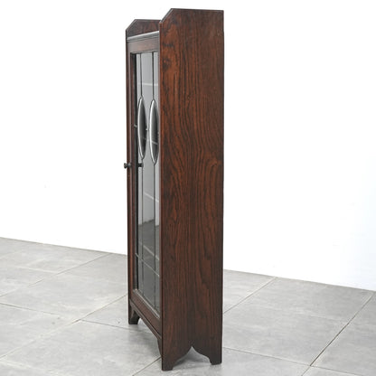 英国アンティーク ガラスキャビネット