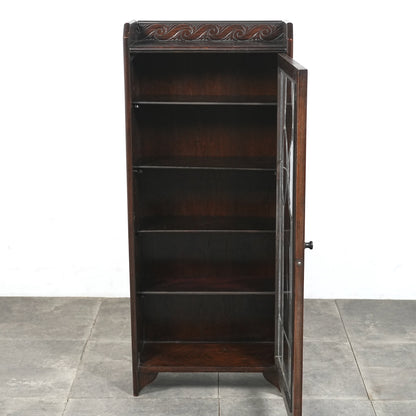 英国アンティーク ガラスキャビネット