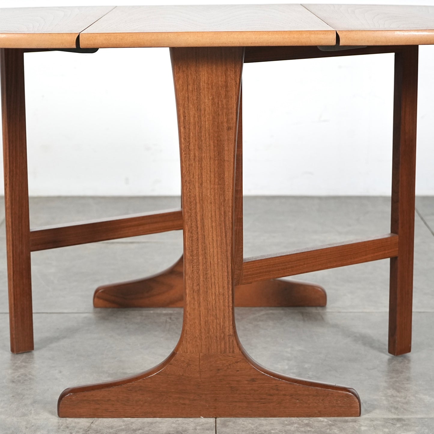 【NATHAN】ヴィンテージ ゲートレッグ ローテーブル