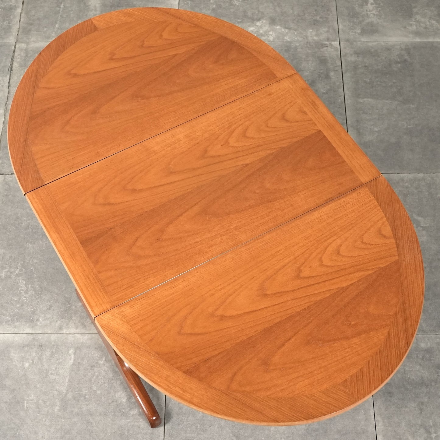 【NATHAN】ヴィンテージ ゲートレッグ ローテーブル