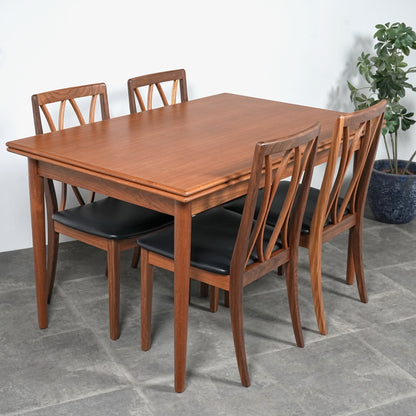 デンマークヴィンテージ ドローリーフ テーブル