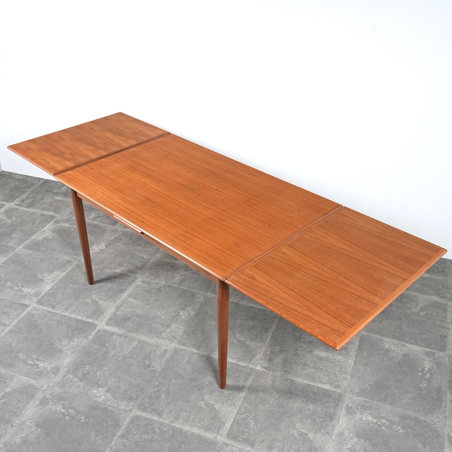 デンマークヴィンテージ ドローリーフ テーブル