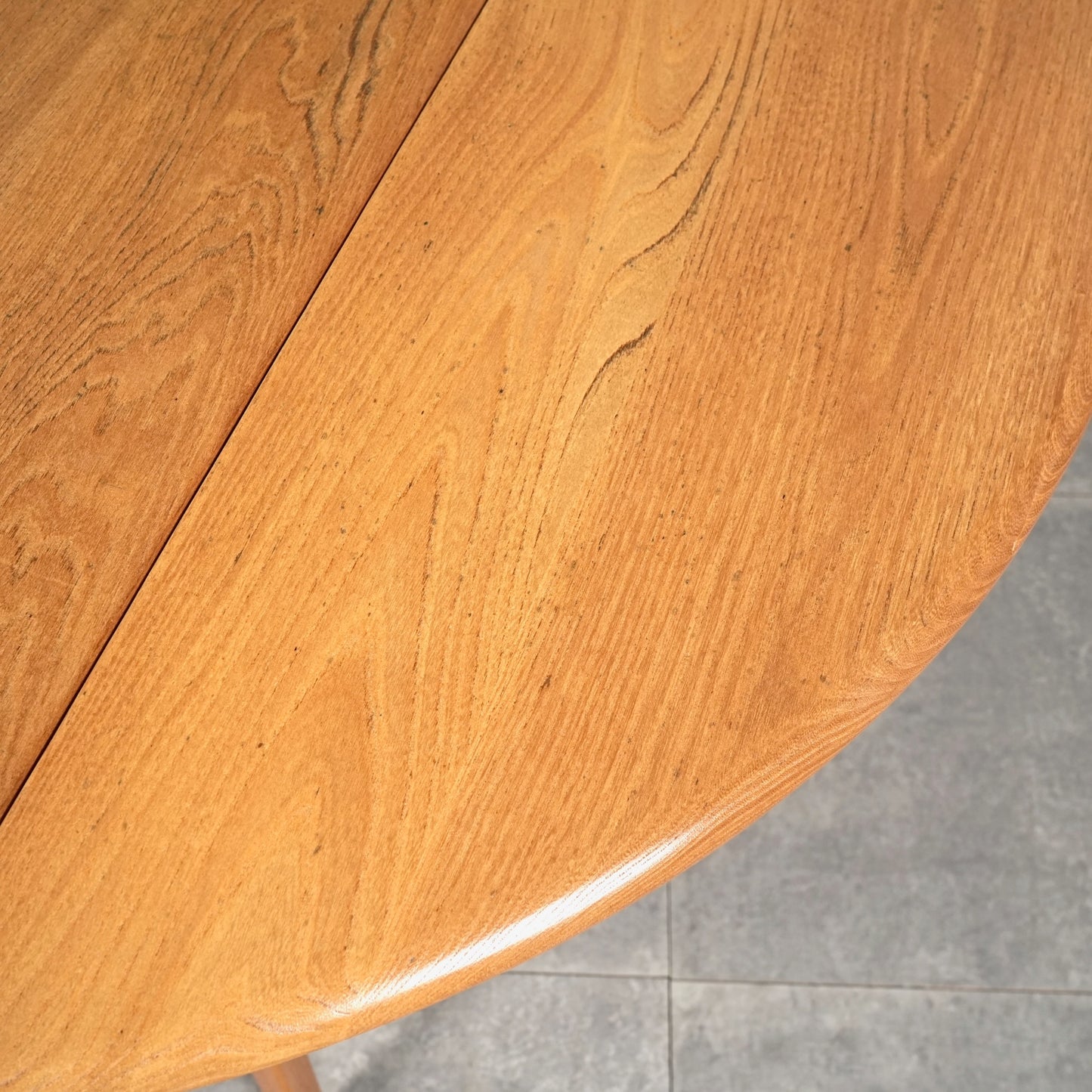 【ERCOL】ヴィンテージ ドロップリーフテーブル(メープル)