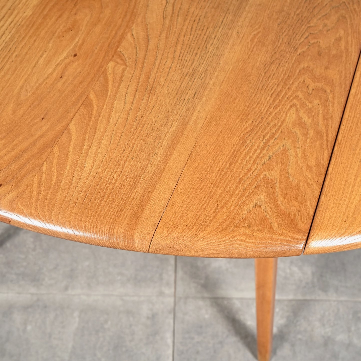 【ERCOL】ヴィンテージ ドロップリーフテーブル(メープル)