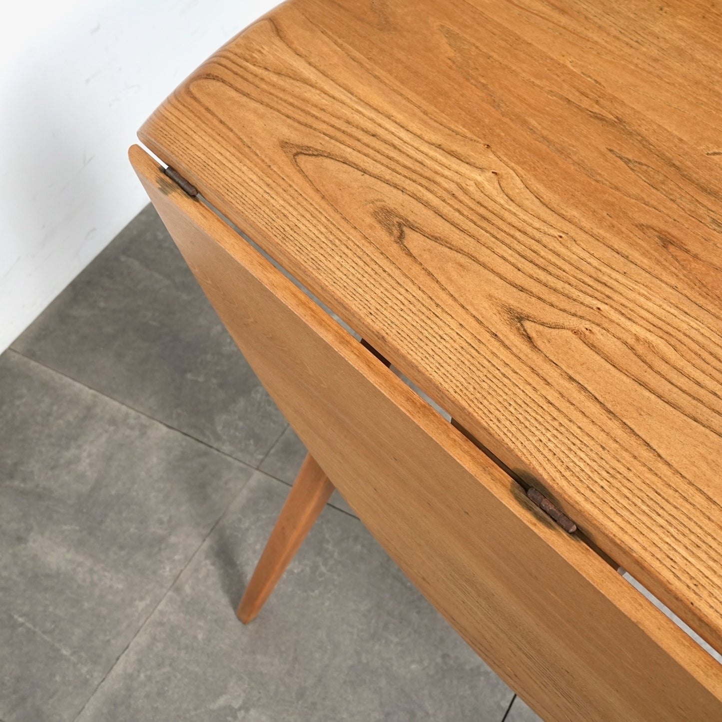 【ERCOL】ヴィンテージ ドロップリーフテーブル(メープル)