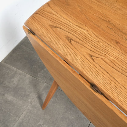 【ERCOL】ヴィンテージ ドロップリーフテーブル(メープル)