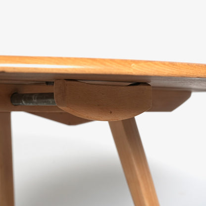 【ERCOL】ヴィンテージ ドロップリーフテーブル(メープル)