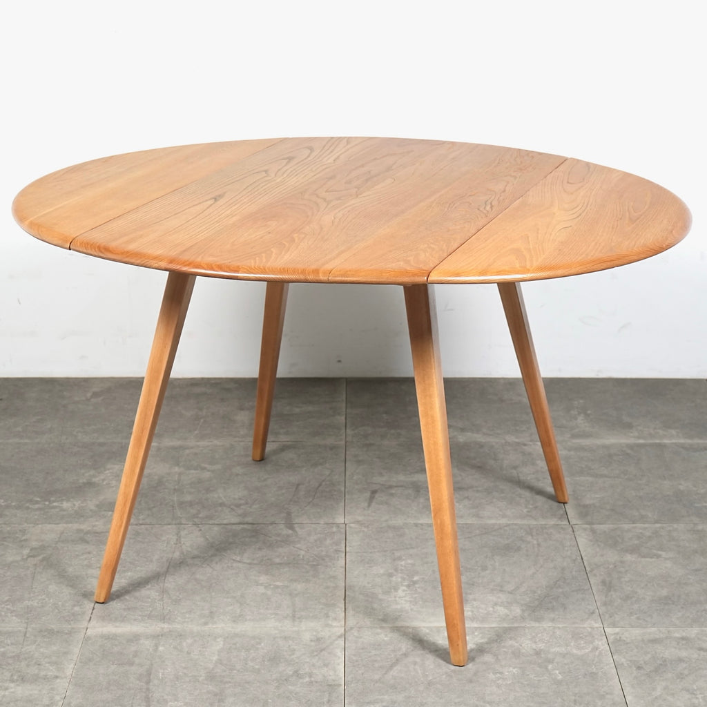 【ERCOL】ヴィンテージ ドロップリーフテーブル(メープル)
