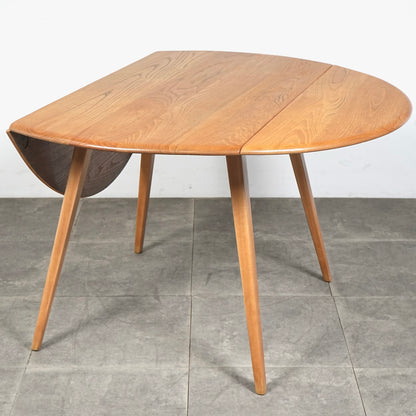 【ERCOL】ヴィンテージ ドロップリーフテーブル(メープル)