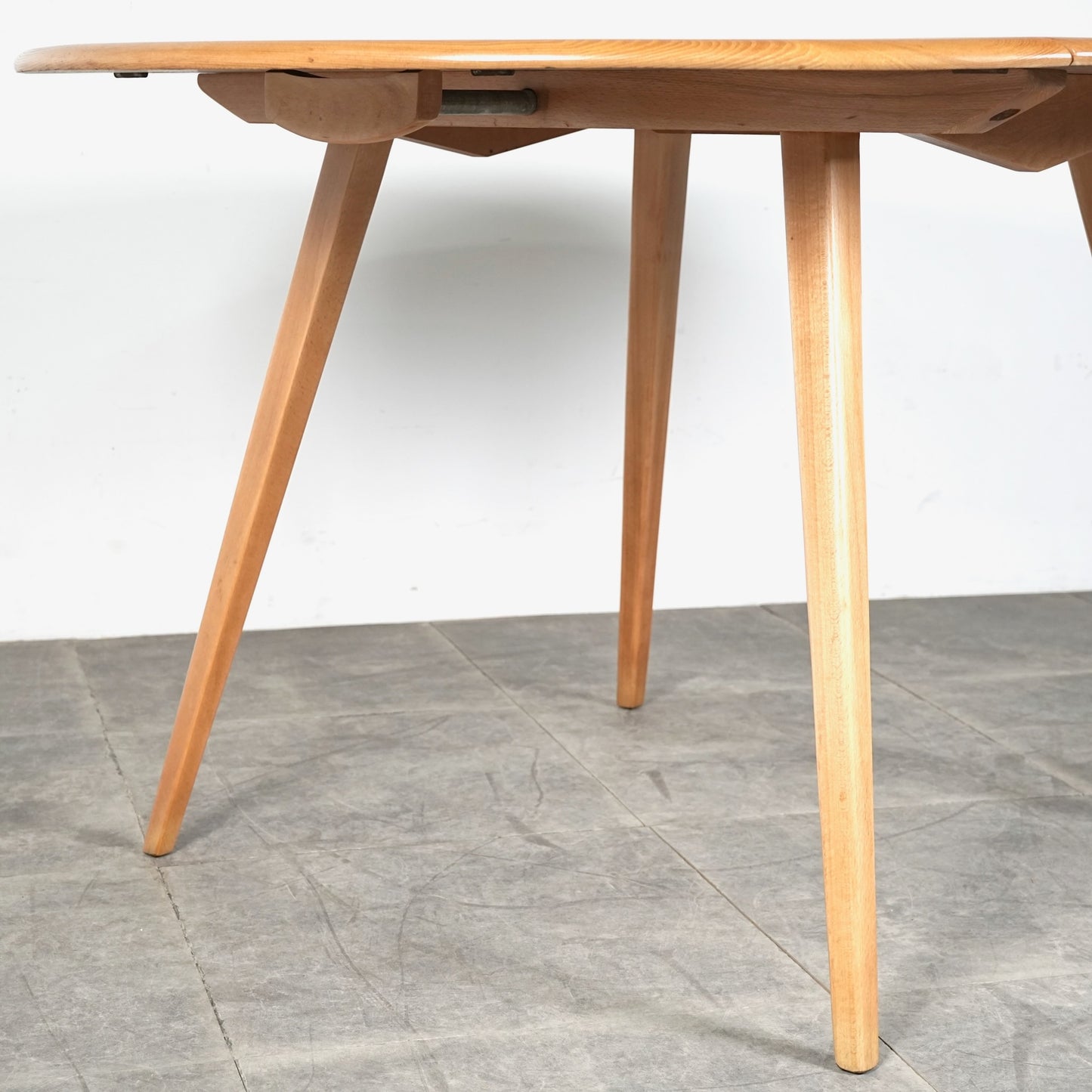 【ERCOL】ヴィンテージ ドロップリーフテーブル(メープル)