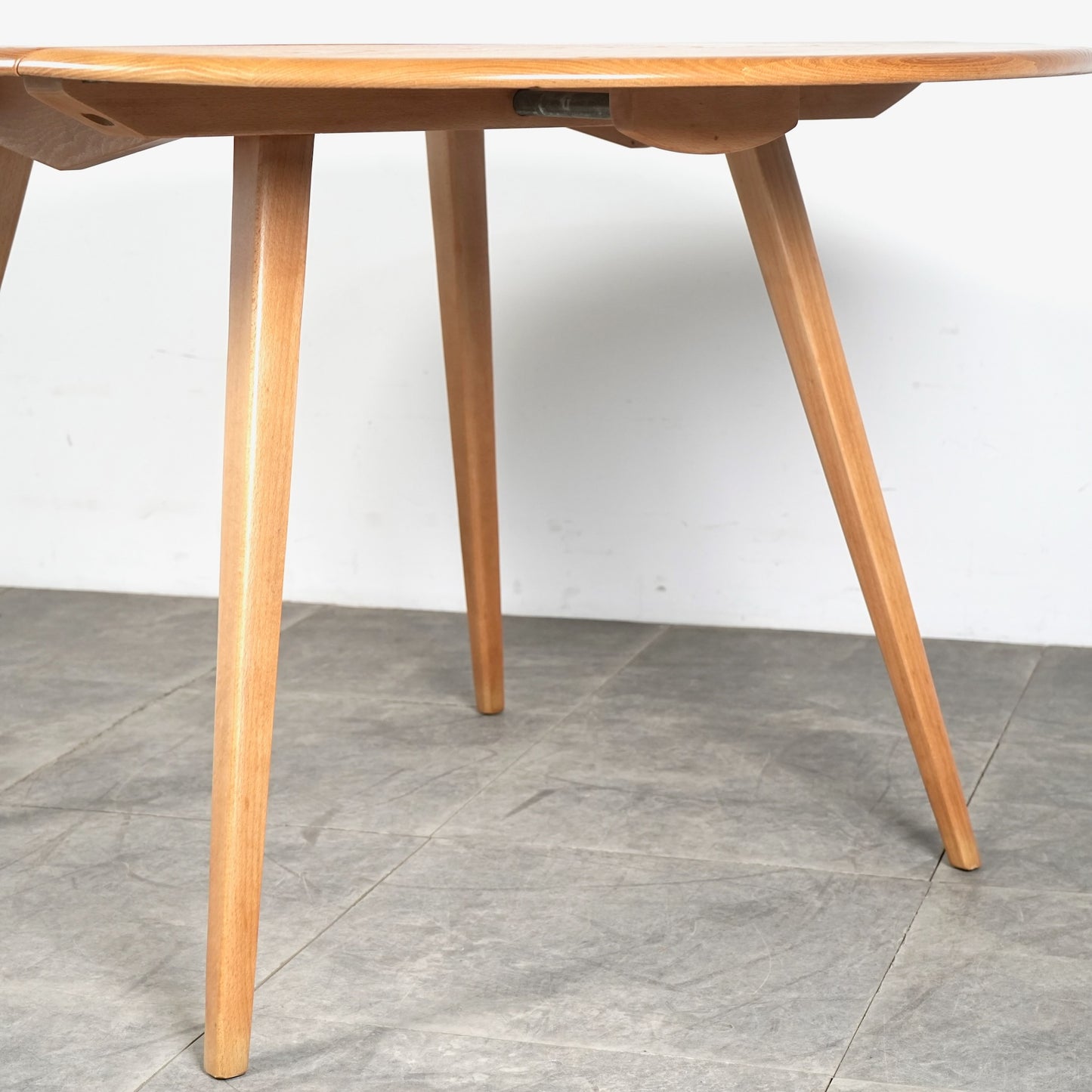 【ERCOL】ヴィンテージ ドロップリーフテーブル(メープル)