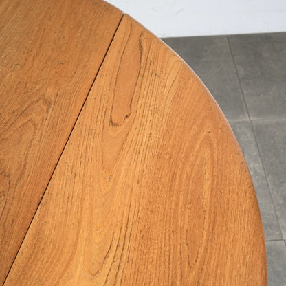 【ERCOL】ヴィンテージ ドロップリーフテーブル(メープル)