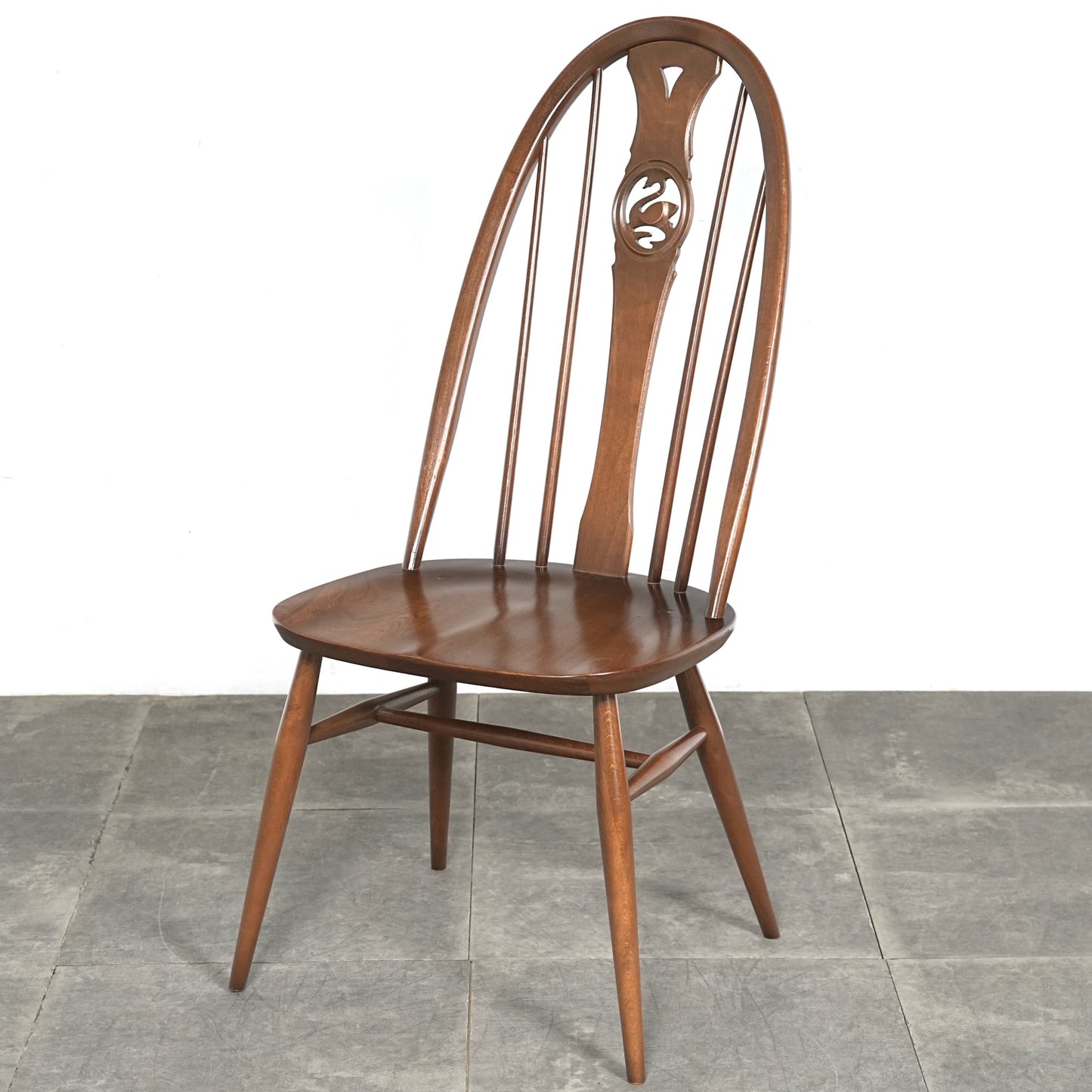 【ERCOL】オールドコロニアル スワンバックチェア