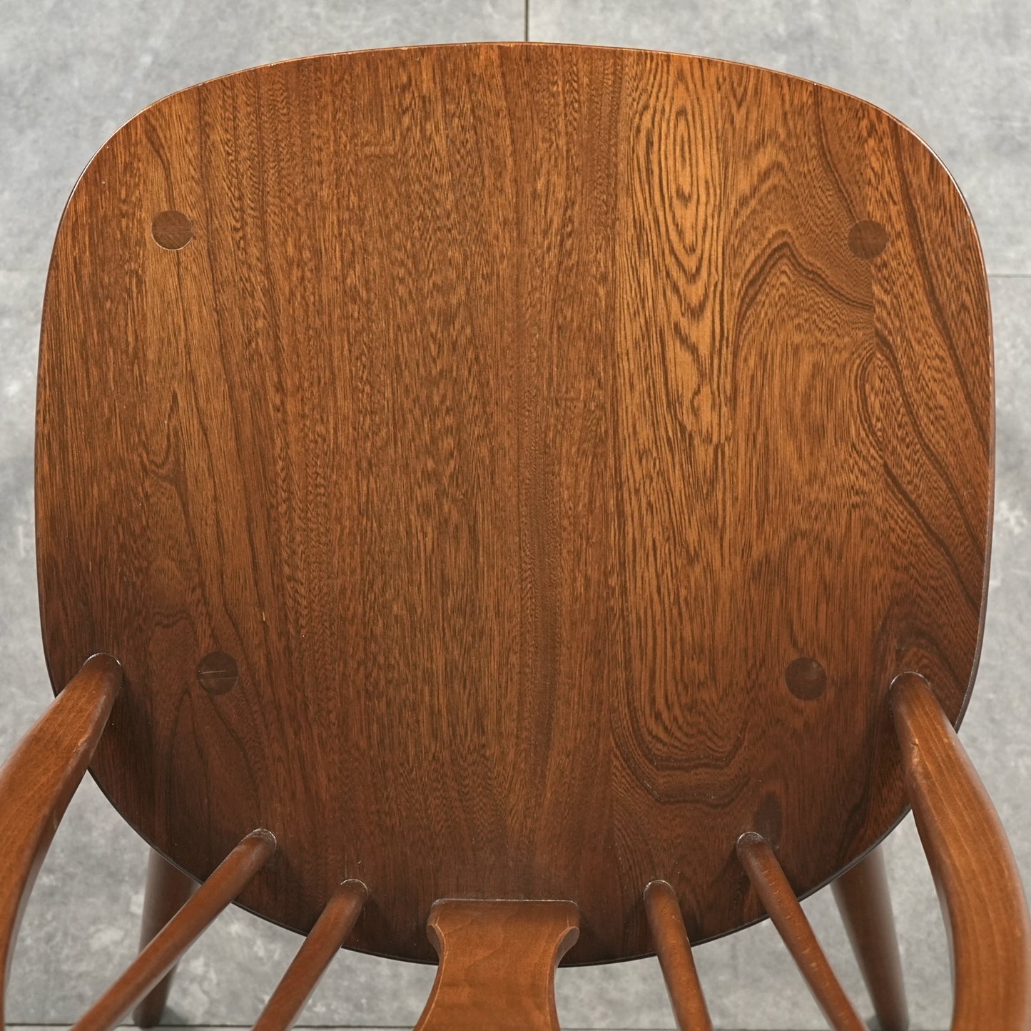 【ERCOL】オールドコロニアル スワンバックチェア