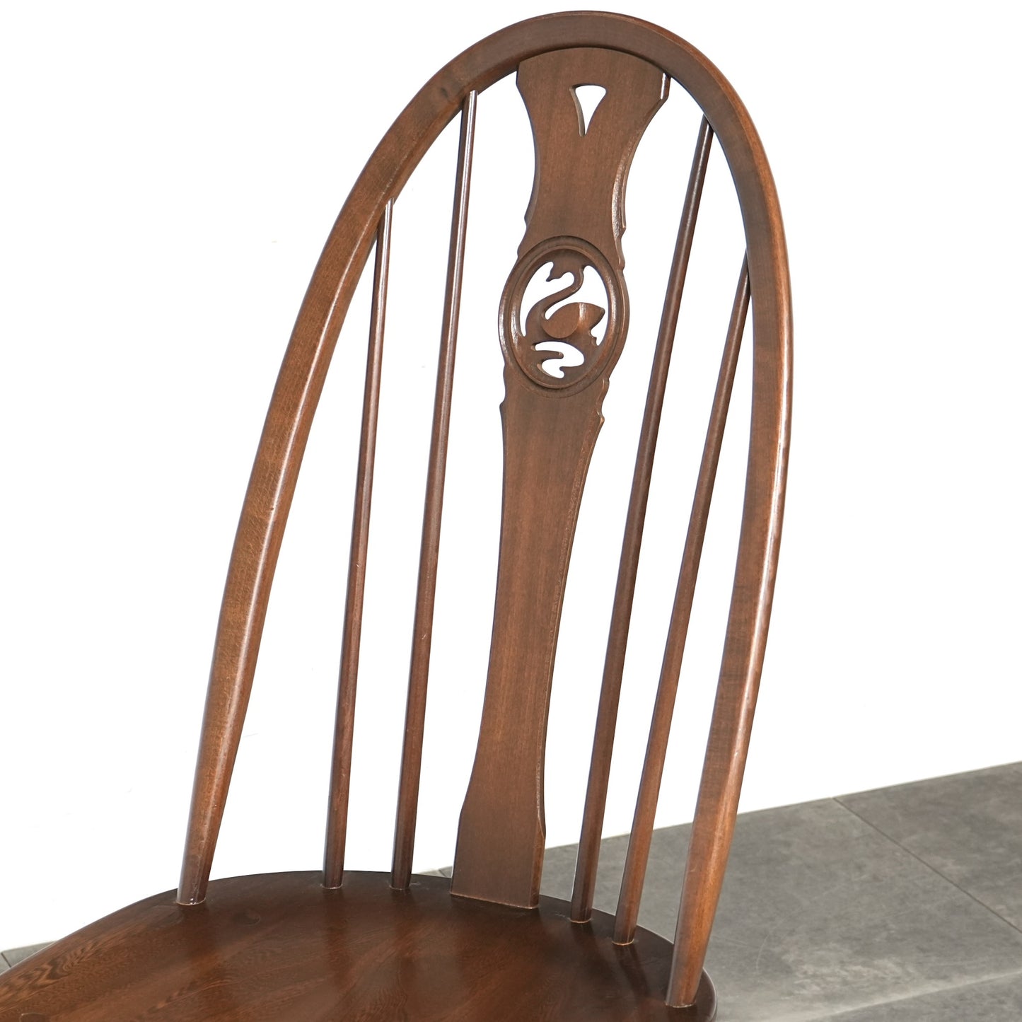 【ERCOL】オールドコロニアル スワンバックチェア