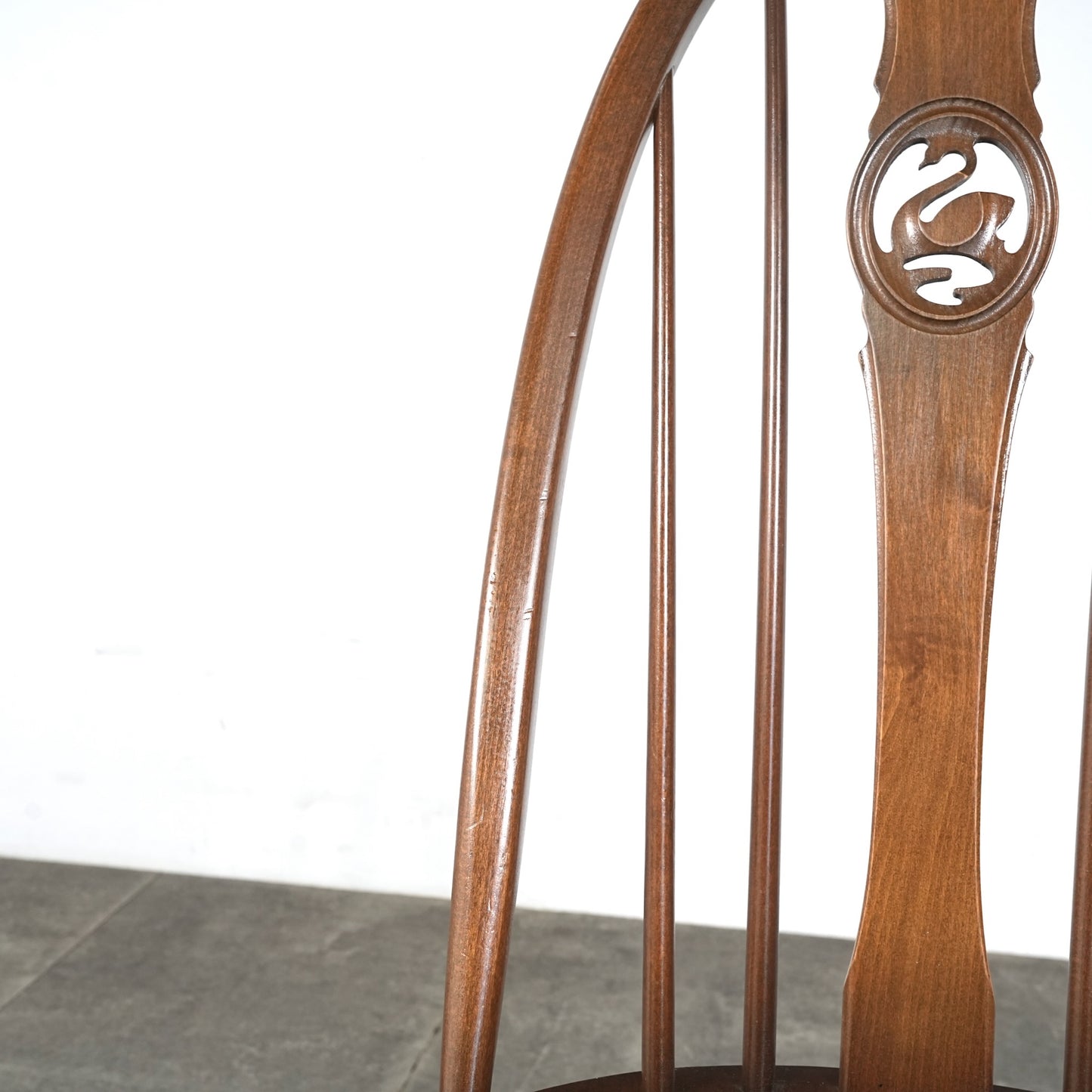 【ERCOL】オールドコロニアル スワンバックチェア