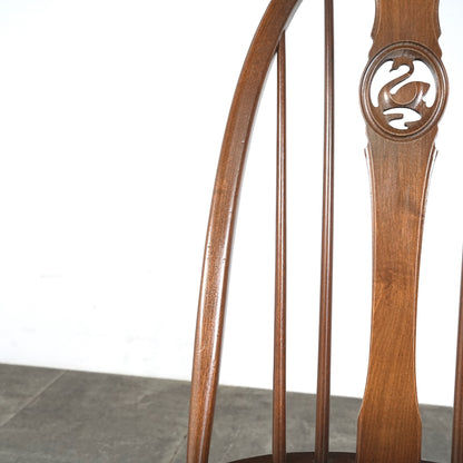 【ERCOL】オールドコロニアル スワンバックチェア