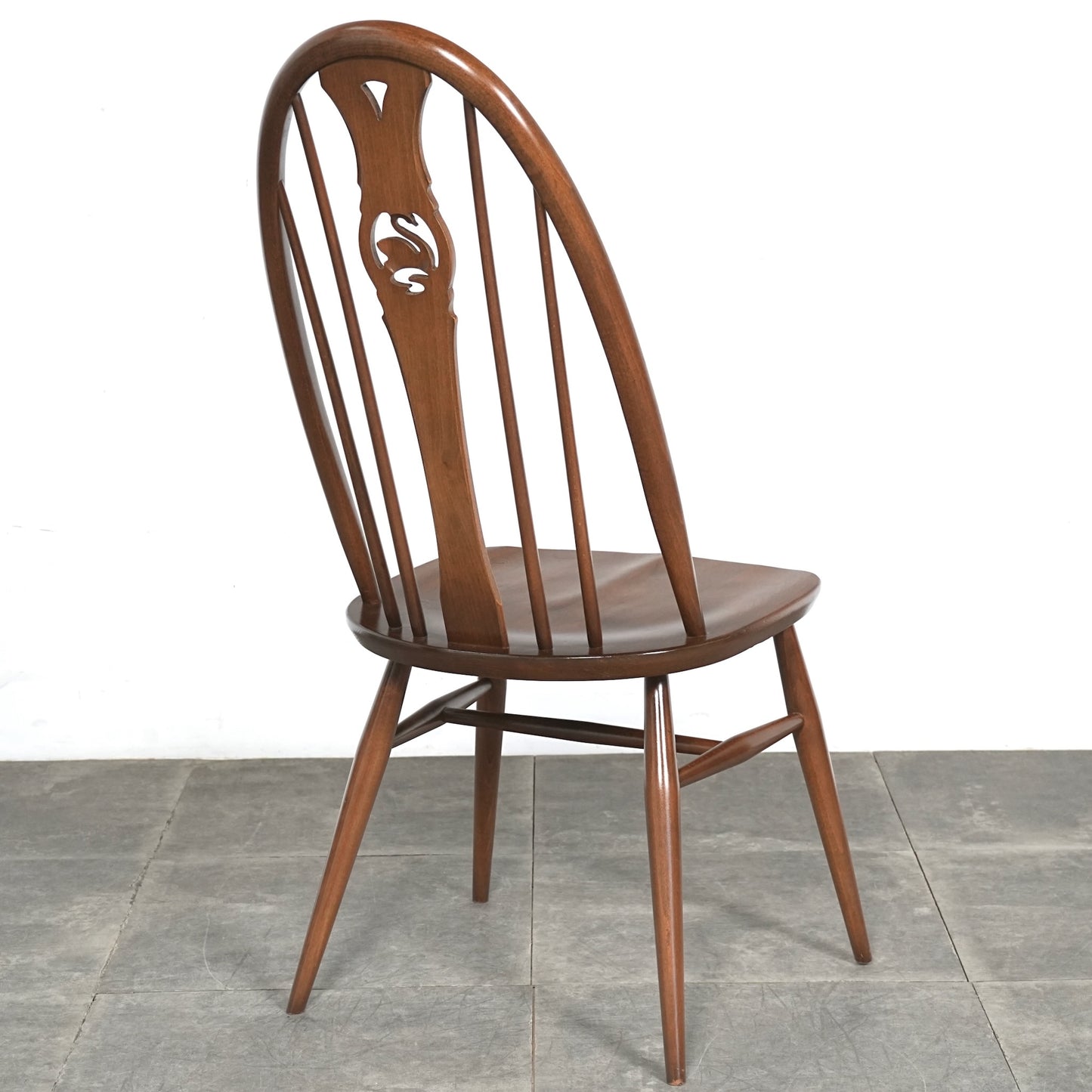 【ERCOL】オールドコロニアル スワンバックチェア