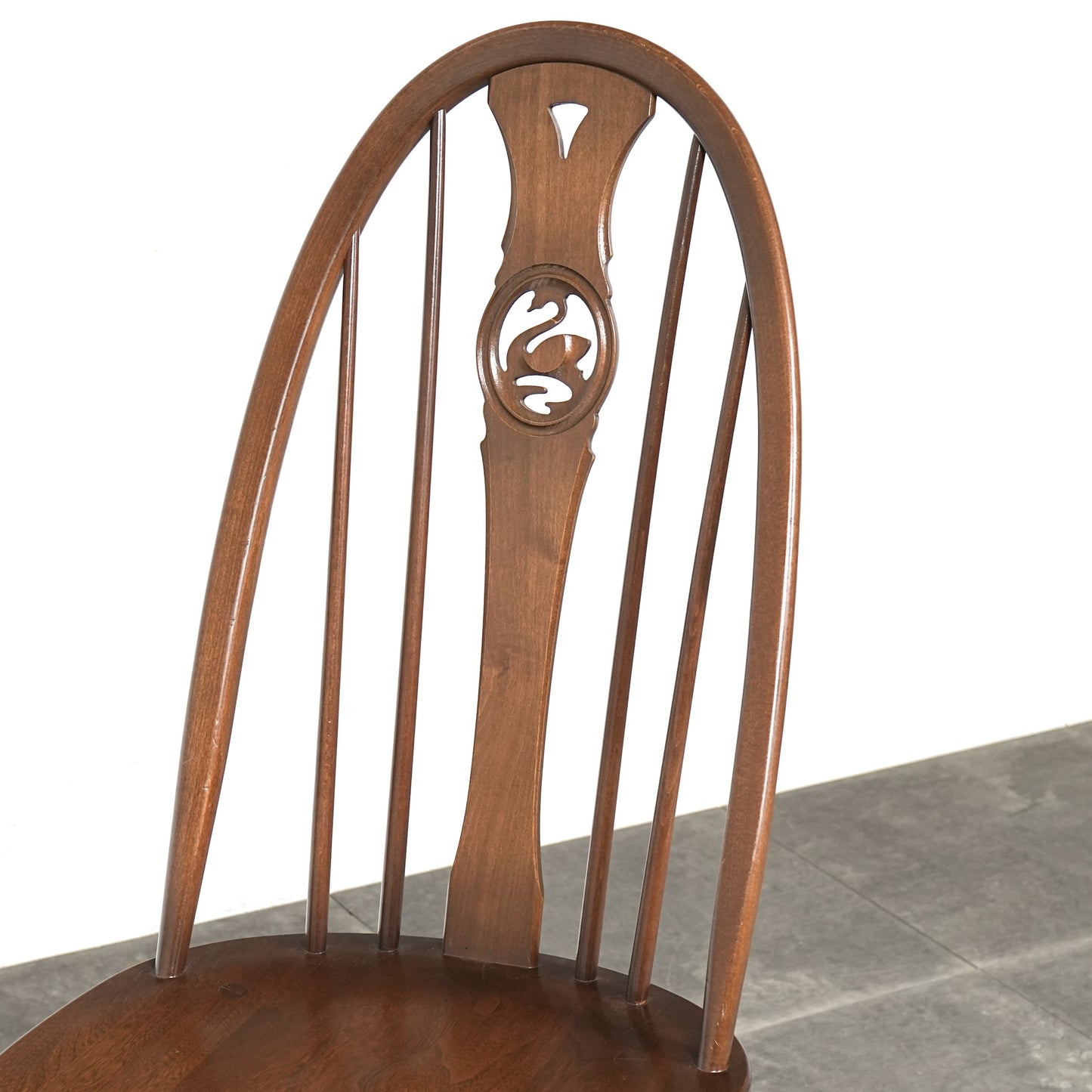 【ERCOL】オールドコロニアル スワンバックチェア