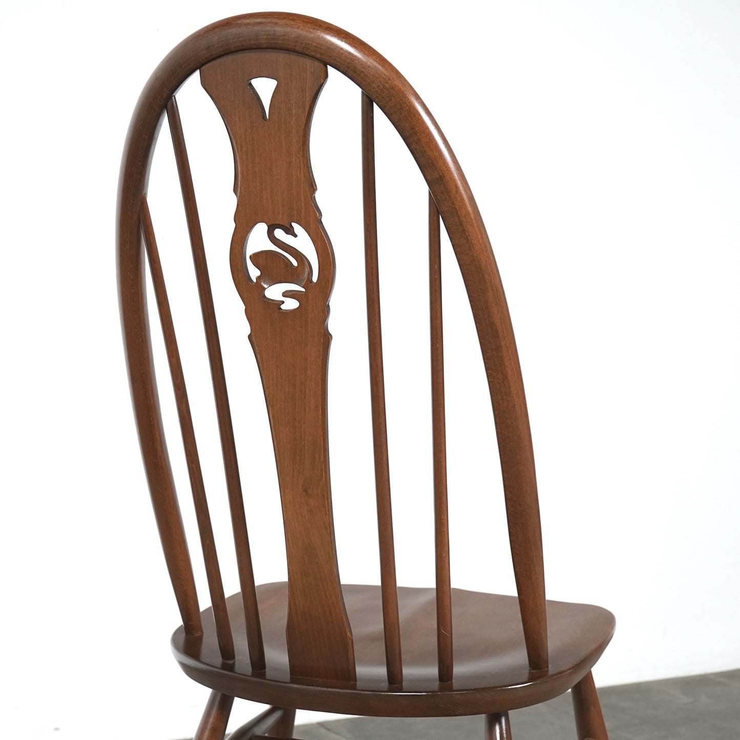 【ERCOL】オールドコロニアル スワンバックチェア