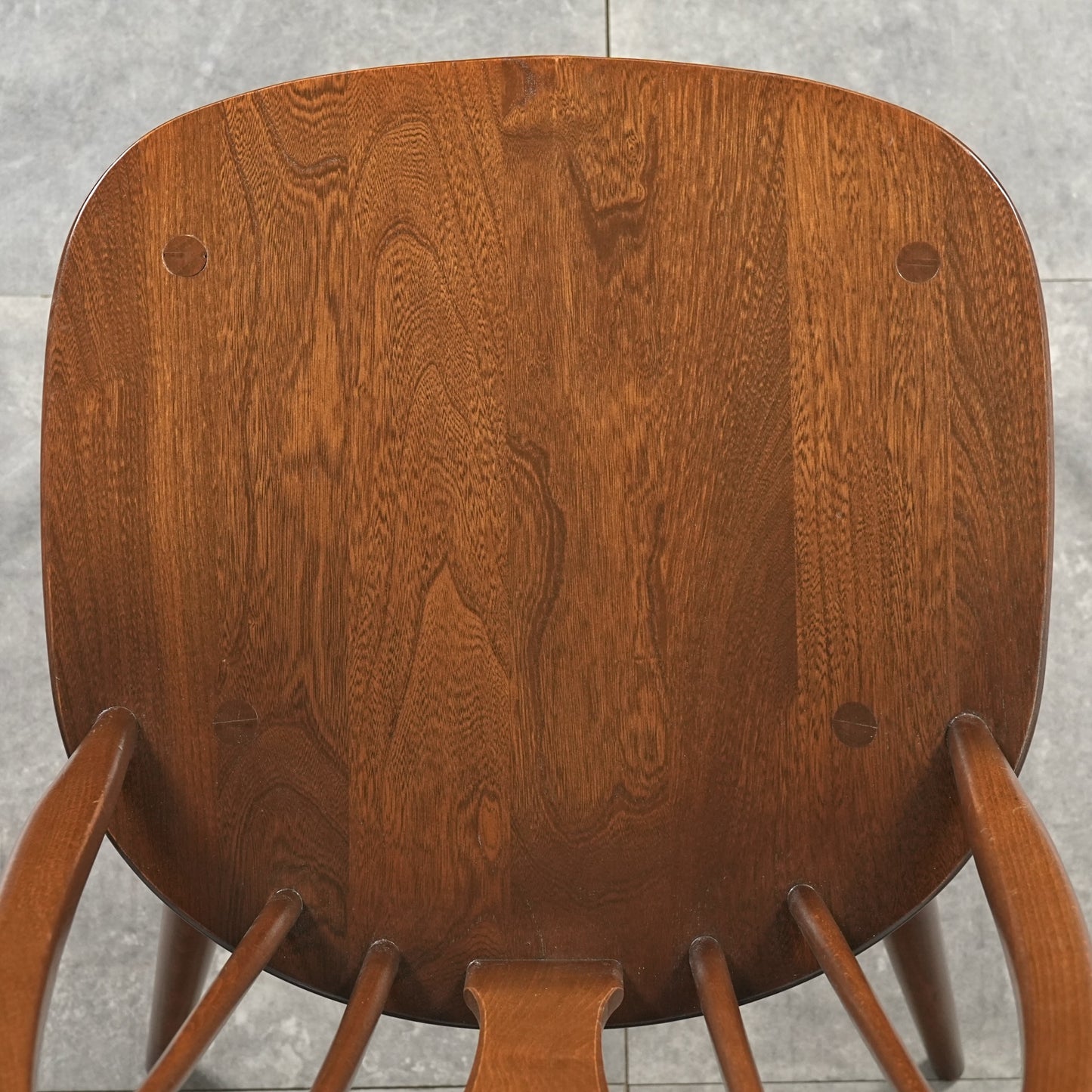 【ERCOL】オールドコロニアル スワンバックチェア