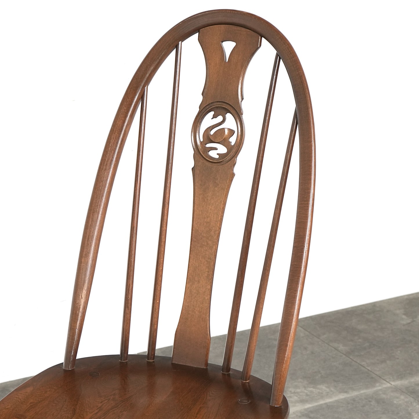 【ERCOL】オールドコロニアル スワンバックチェア