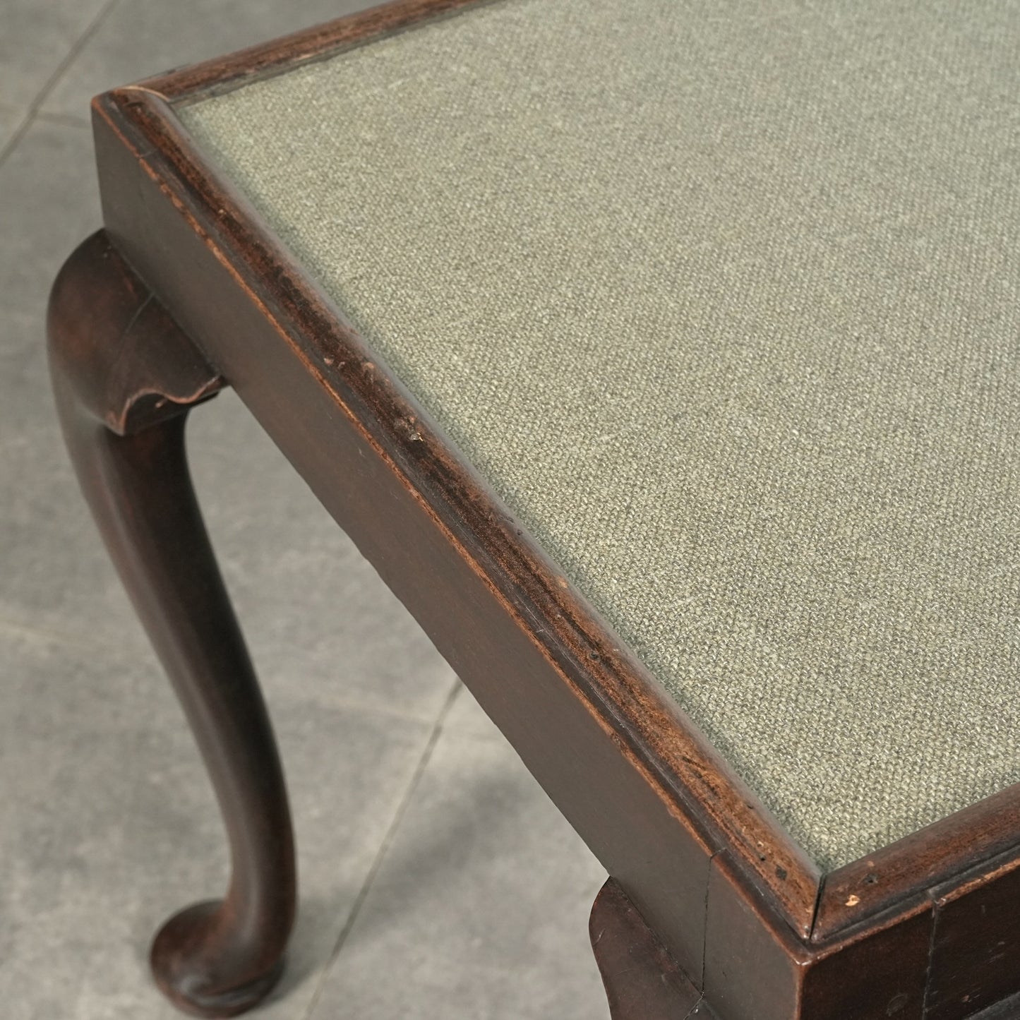 英国クラシック ガラストップローテーブル