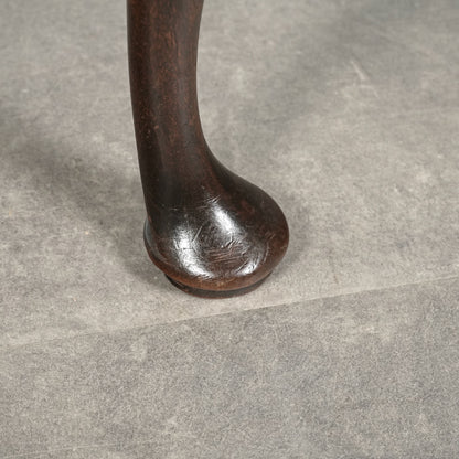 英国クラシック ガラストップローテーブル