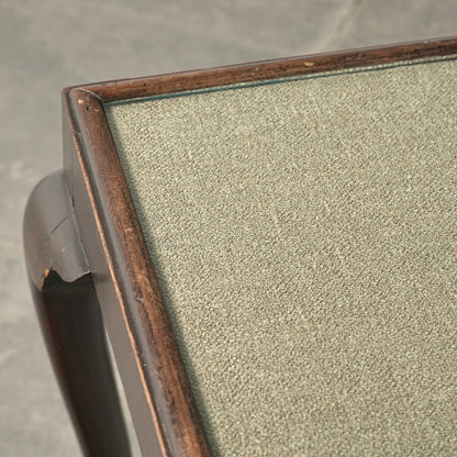 英国クラシック ガラストップローテーブル