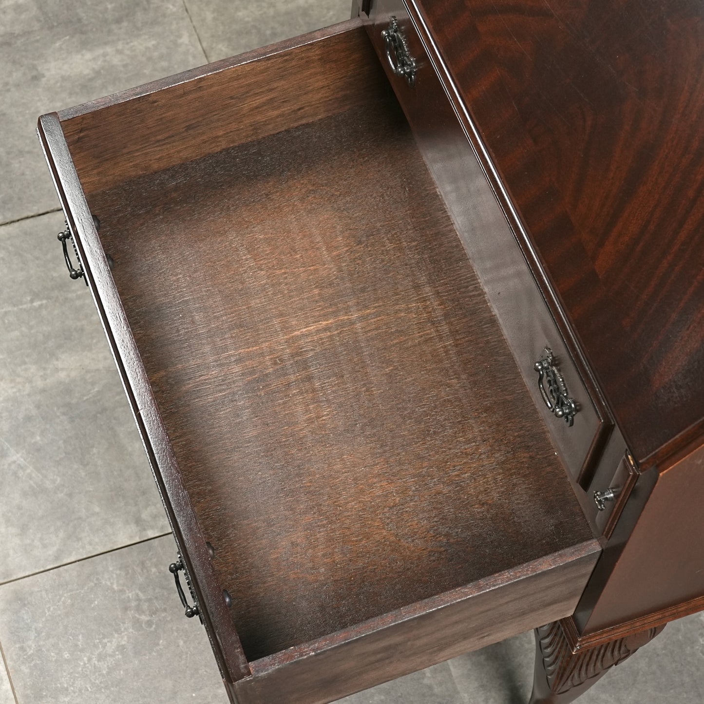 英国クラシック ヴィンテージ ライティングビューロー