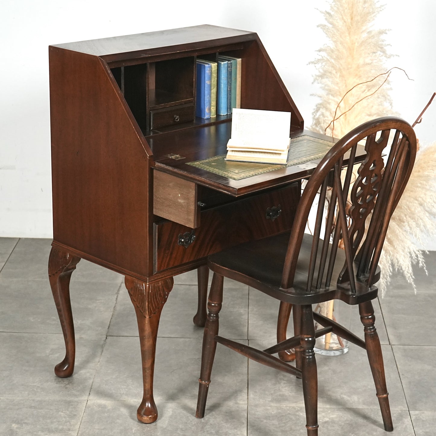 英国クラシック ヴィンテージ ライティングビューロー