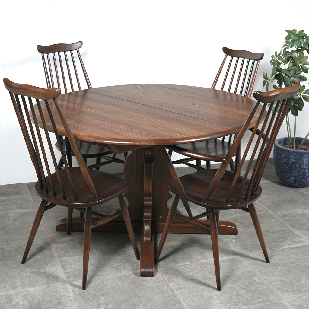 【ERCOL】エクステンション ダイニングテーブル