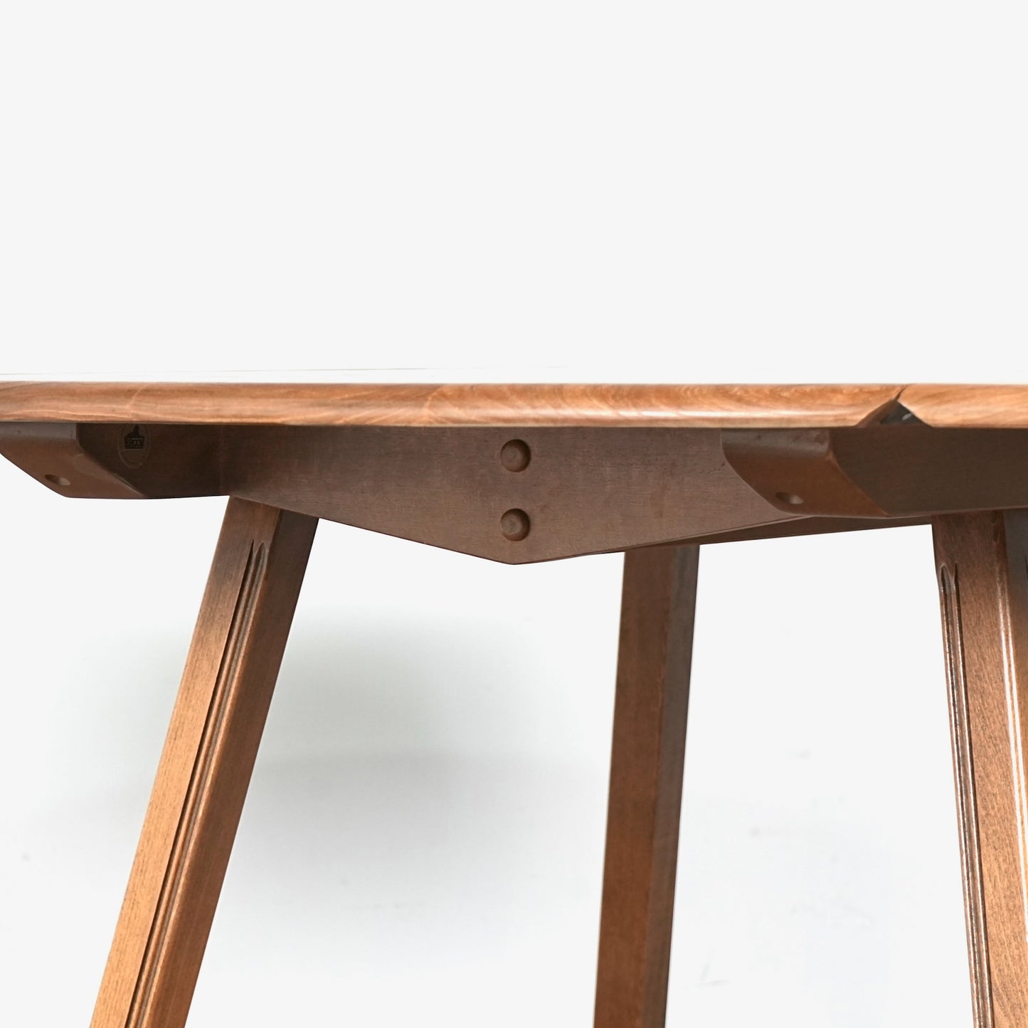 【ERCOL】ヴィンテージ ドロップリーフテーブル(バイカラー)