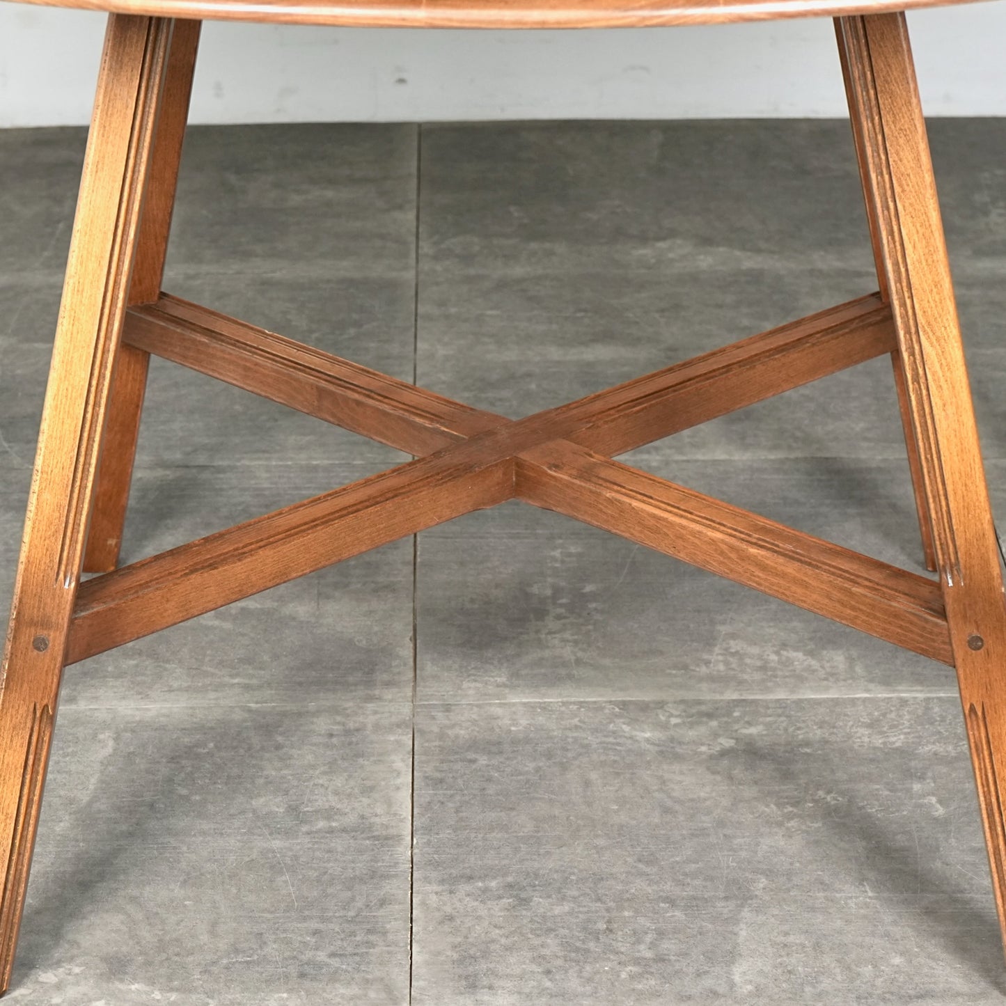 【ERCOL】ヴィンテージ ドロップリーフテーブル(バイカラー)