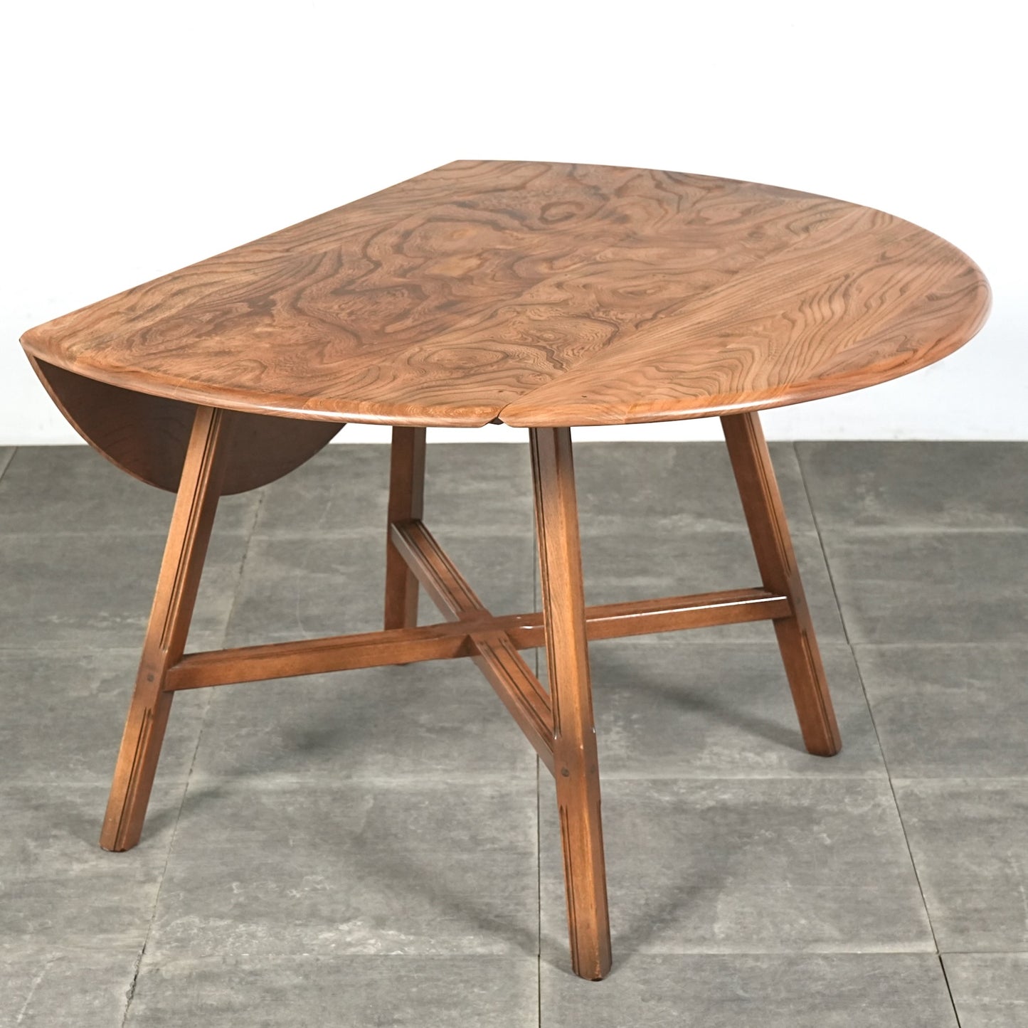 【ERCOL】ヴィンテージ ドロップリーフテーブル(バイカラー)