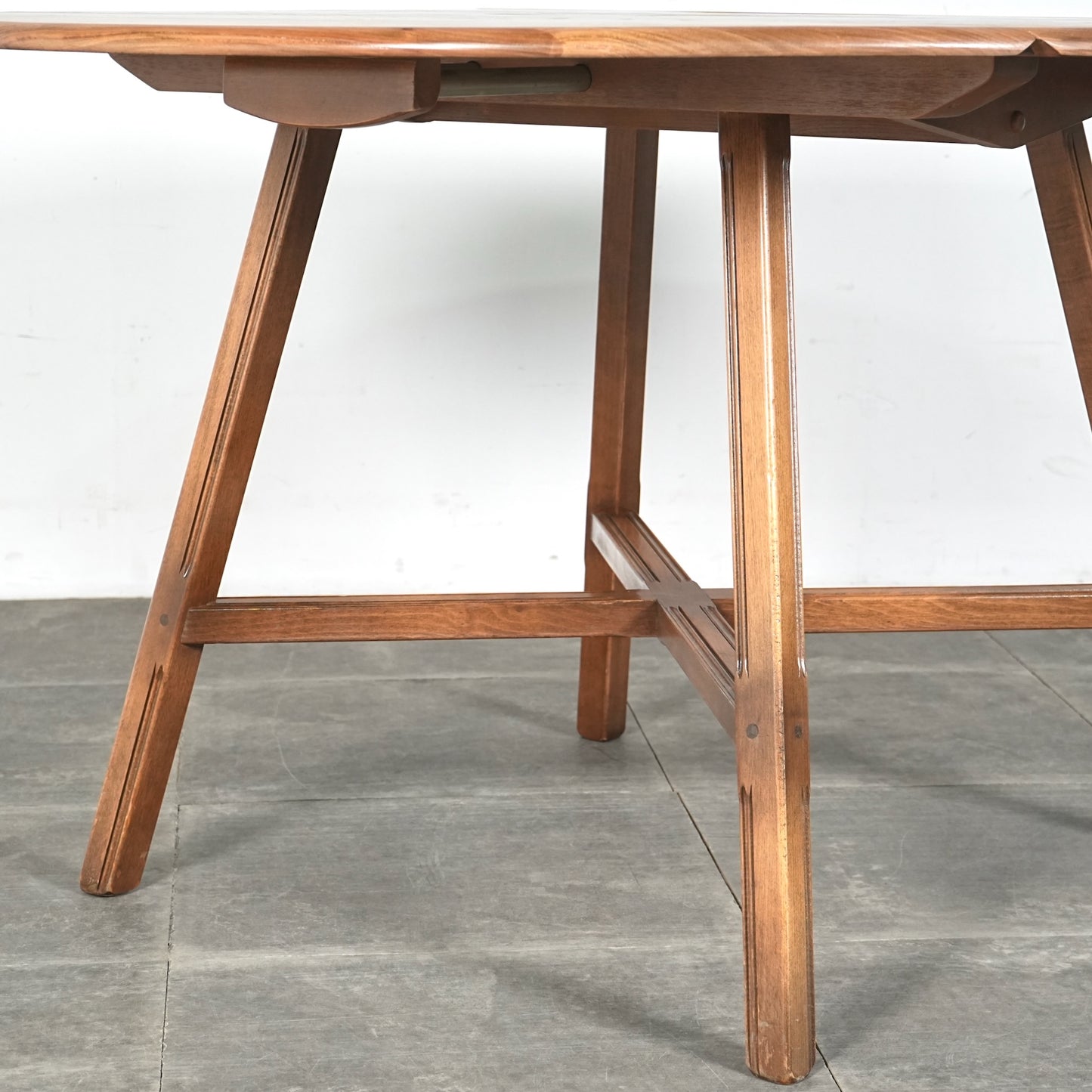 【ERCOL】ヴィンテージ ドロップリーフテーブル(バイカラー)