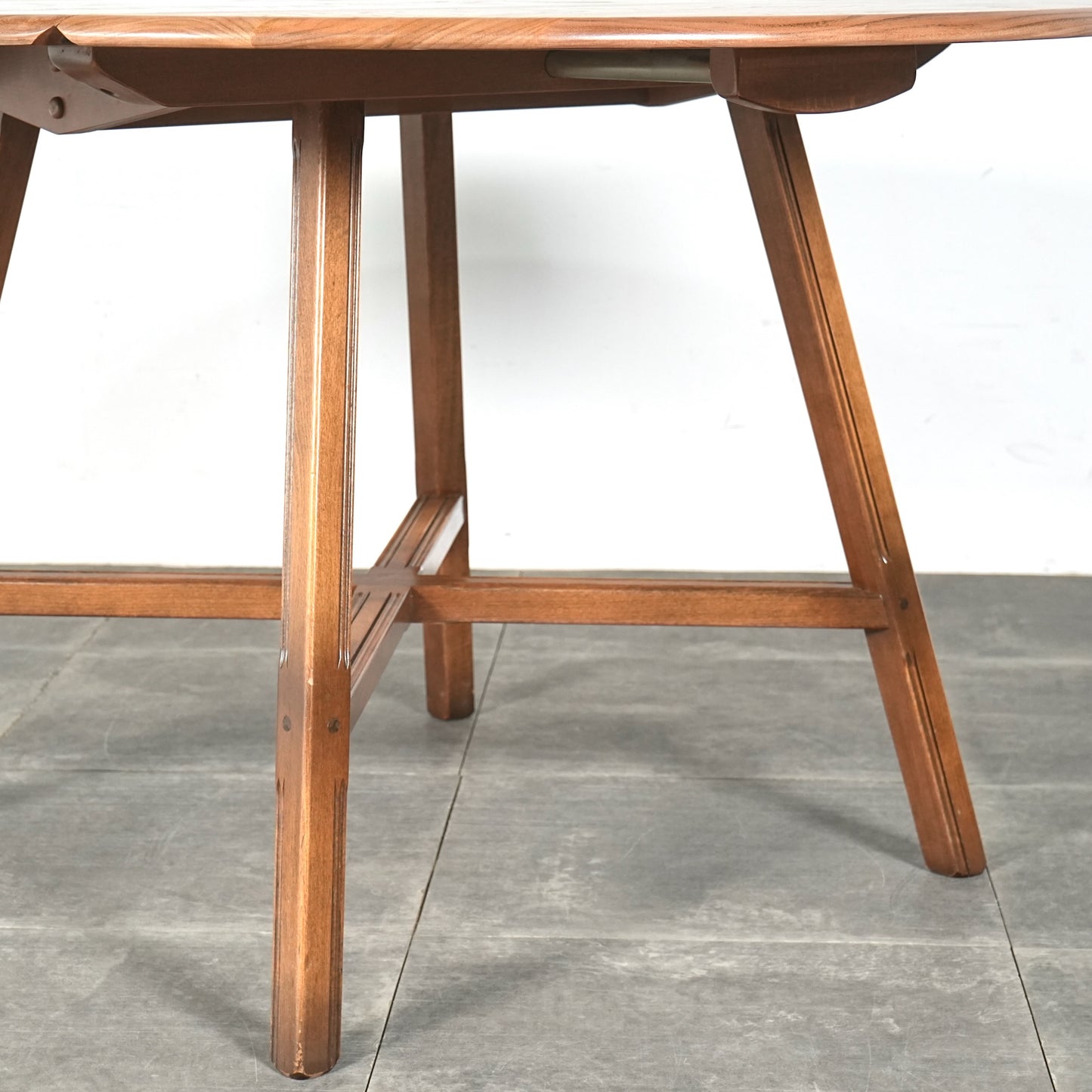 【ERCOL】ヴィンテージ ドロップリーフテーブル(バイカラー)