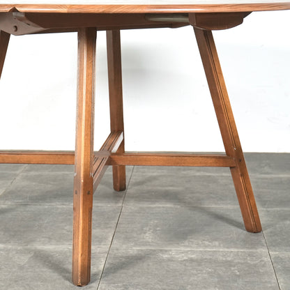 【ERCOL】ヴィンテージ ドロップリーフテーブル(バイカラー)