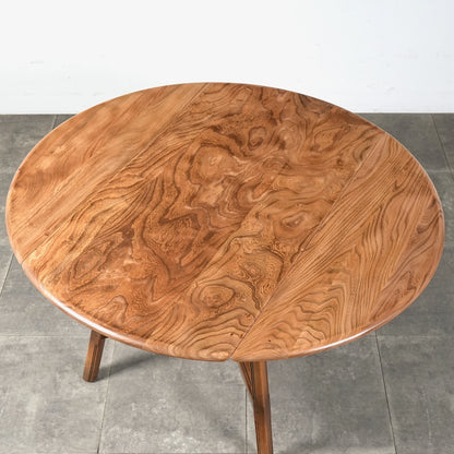 【ERCOL】ヴィンテージ ドロップリーフテーブル(バイカラー)