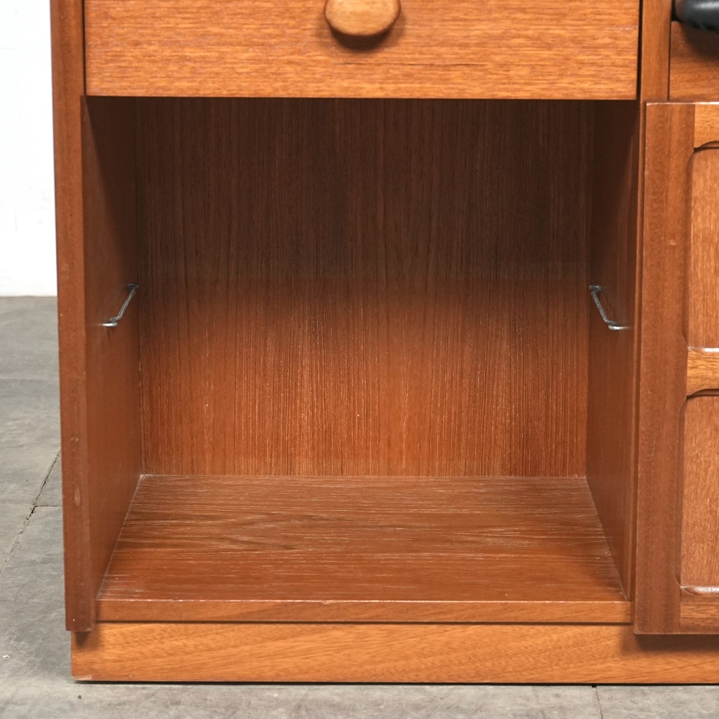 【NATHAN】ヴィンテージ テレフォンベンチ【張替済】