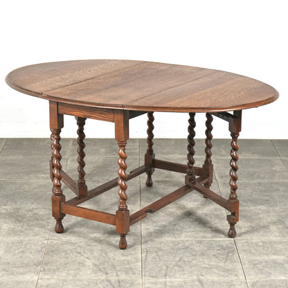 英国アンティーク ゲートレッグテーブル