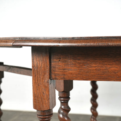英国アンティーク ゲートレッグテーブル